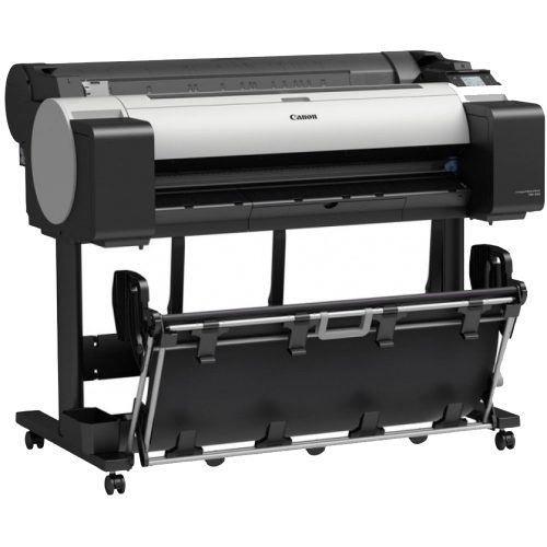 Canon prographic full color poster printer for indoor & outdoor use by Brooks Duplicator.